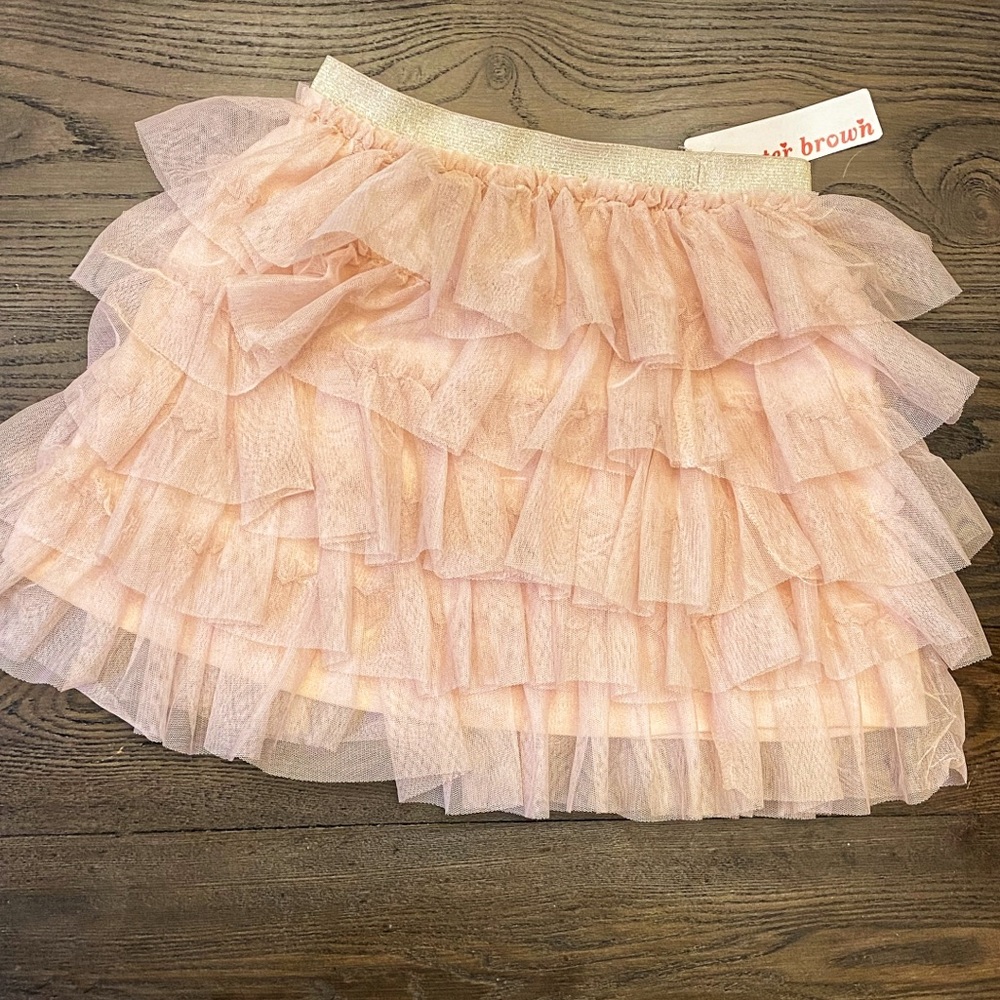 💓 Girls blush tulle skirt 💓